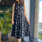 Maya Circular Ikat dress