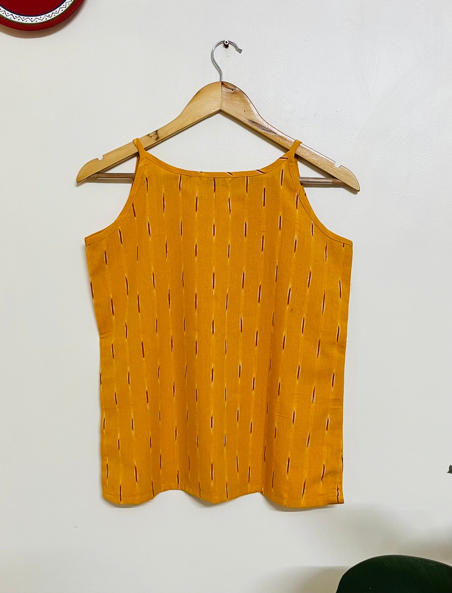 Yellow Ikat camisole