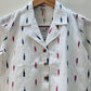 Daisy white Ikat shirt