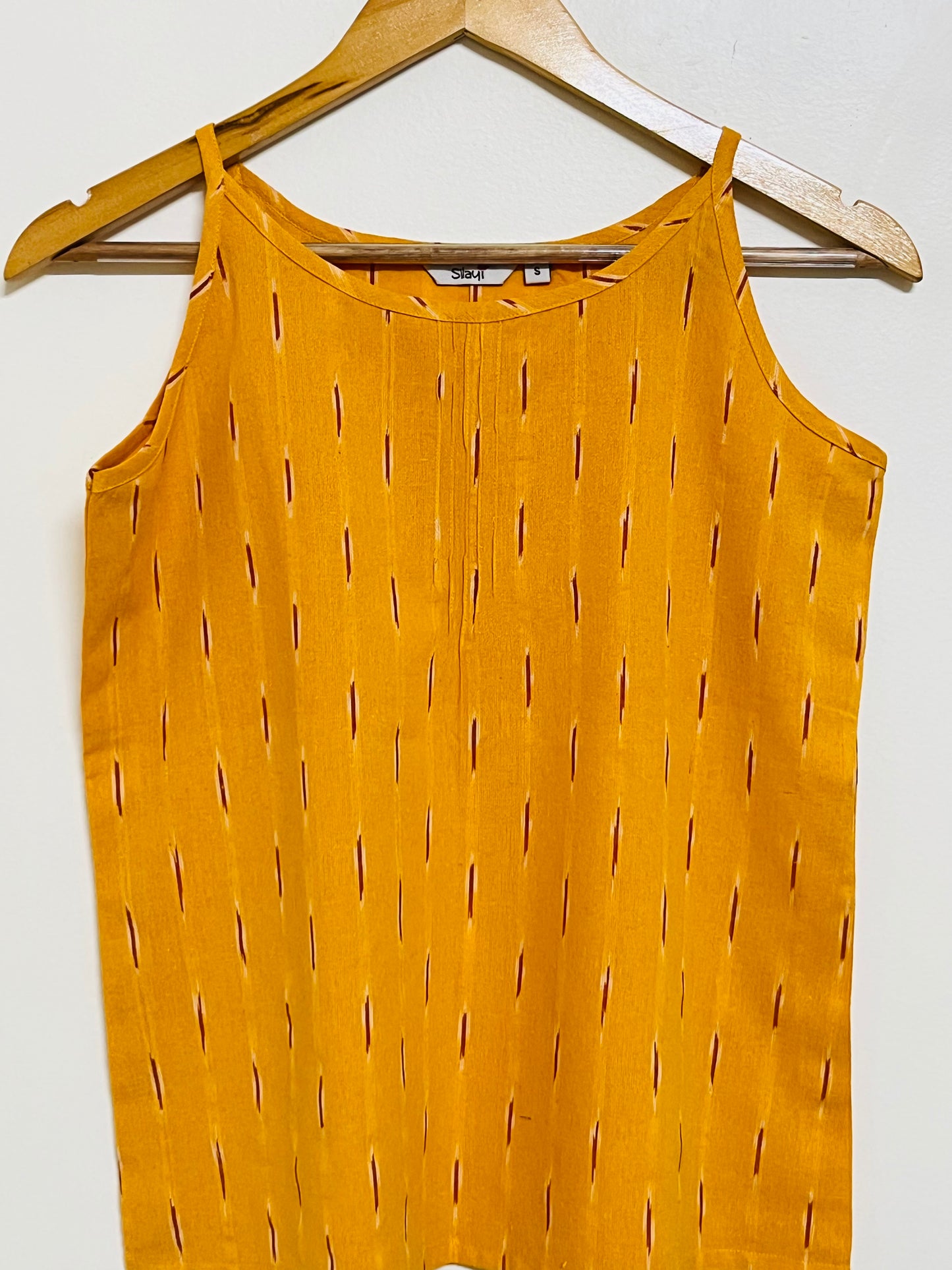 Yellow Ikat camisole