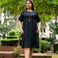 Barkat handspun dress-Black