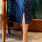 Zoey Ikat skirt - Navy