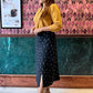 Zoey Ikat skirt - Black