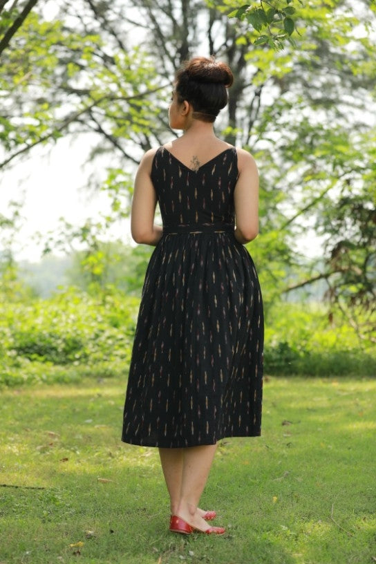 Buy DIMPLE DESIGN STUDIO Black Cotton Maxi Dress for Women Online @ Tata  CLiQ